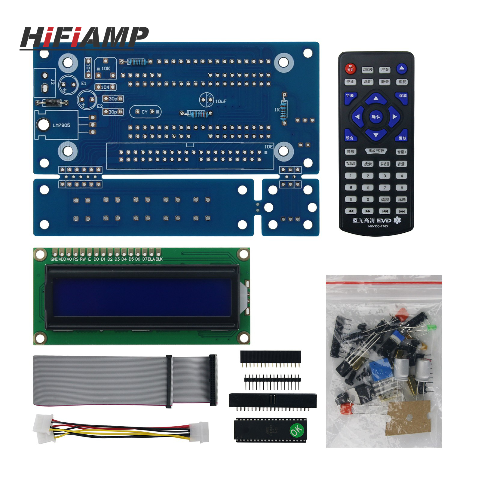 HiFiAMP CD-ROM コントローラ DVD-ROM IDE 光学ドライブコントローラ未組み立て DIY 光学ドライブから CD プレーヤー