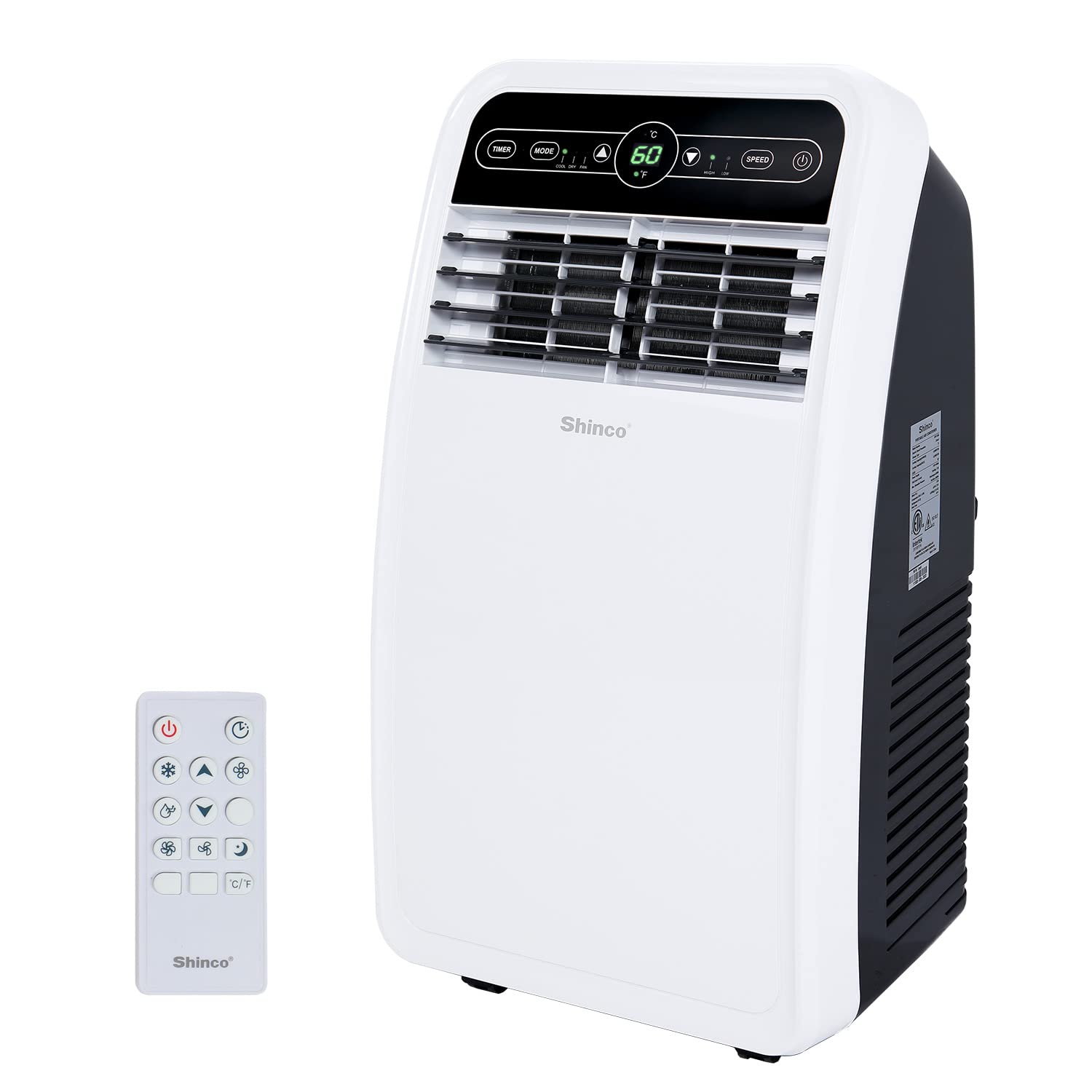 Shinco 8,000BTU ポータブルエアコン 冷房・除湿機内蔵ACユニット
