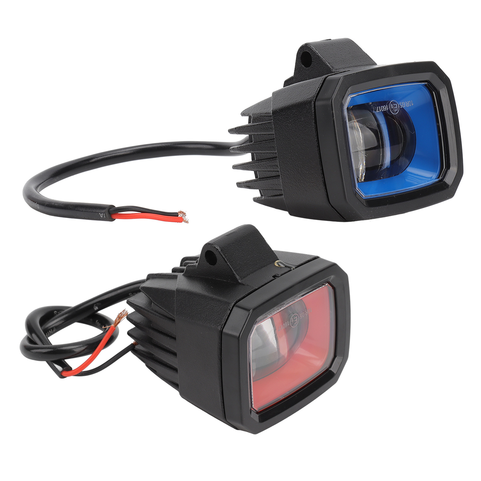 フォークリフト安全灯フォークリフト安全灯 LED 警告灯 6000K 高輝度アルミ合金 12V フォークリフト警告灯