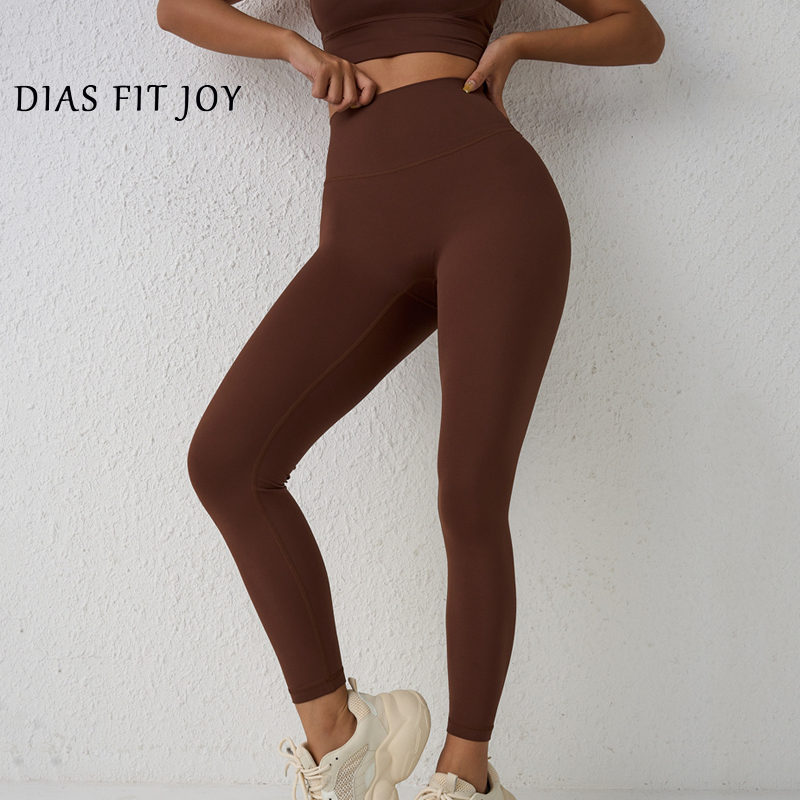 DIAS FIT JOY レディース ヨガパンツ T ラインなし ハイウエスト 速乾性 ヨガ服 卸売 ジム フィットネス パンツ