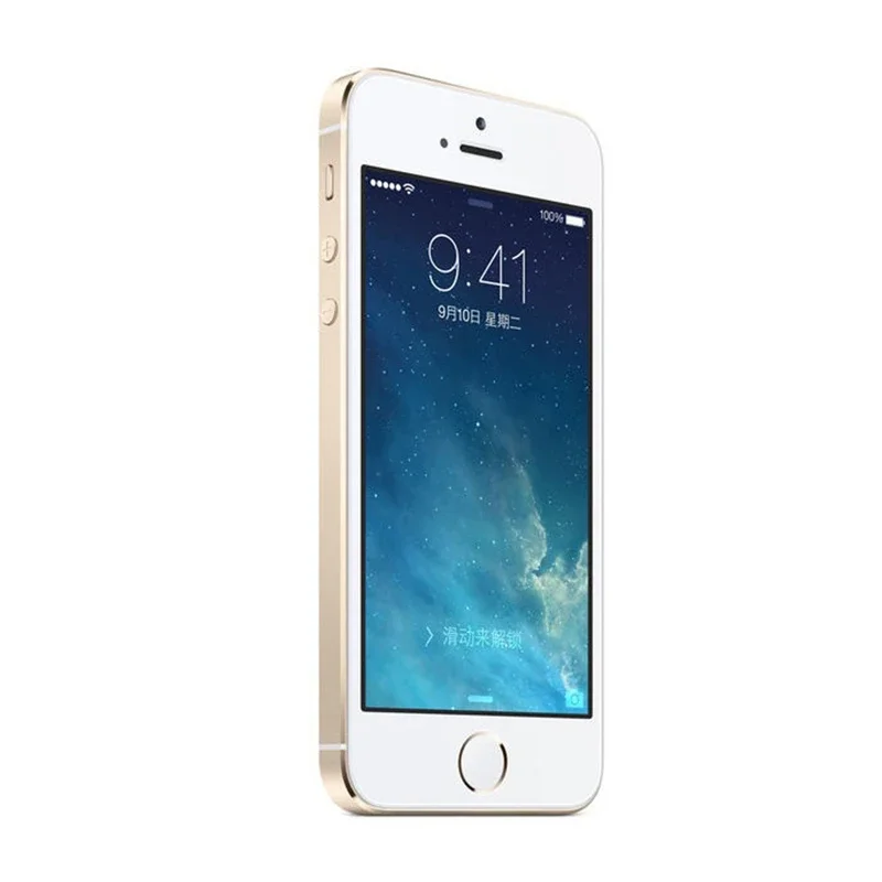 Apple iPhone 5S 4g スマ​​ートフォン ROM 16GB 1560mah バッテリー 4.0 インチ画面ロック解除済み中古電話