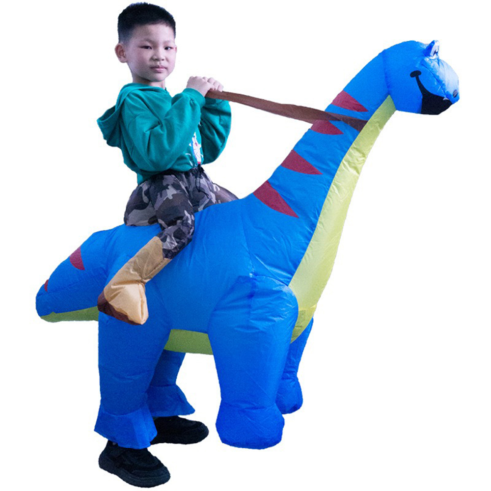 ハロウィン恐竜インフレータブル服子供の日誕生日パーティー首の長いドラゴン乗馬動物漫画人形衣装