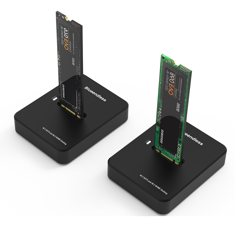 Blueendless 外部 SSD ハードディスク M.2 ssd エンクロージャ 10 グラムオンライン読み取り書き込み速度 SSD ケース M.2 SSD ドッキングステーション