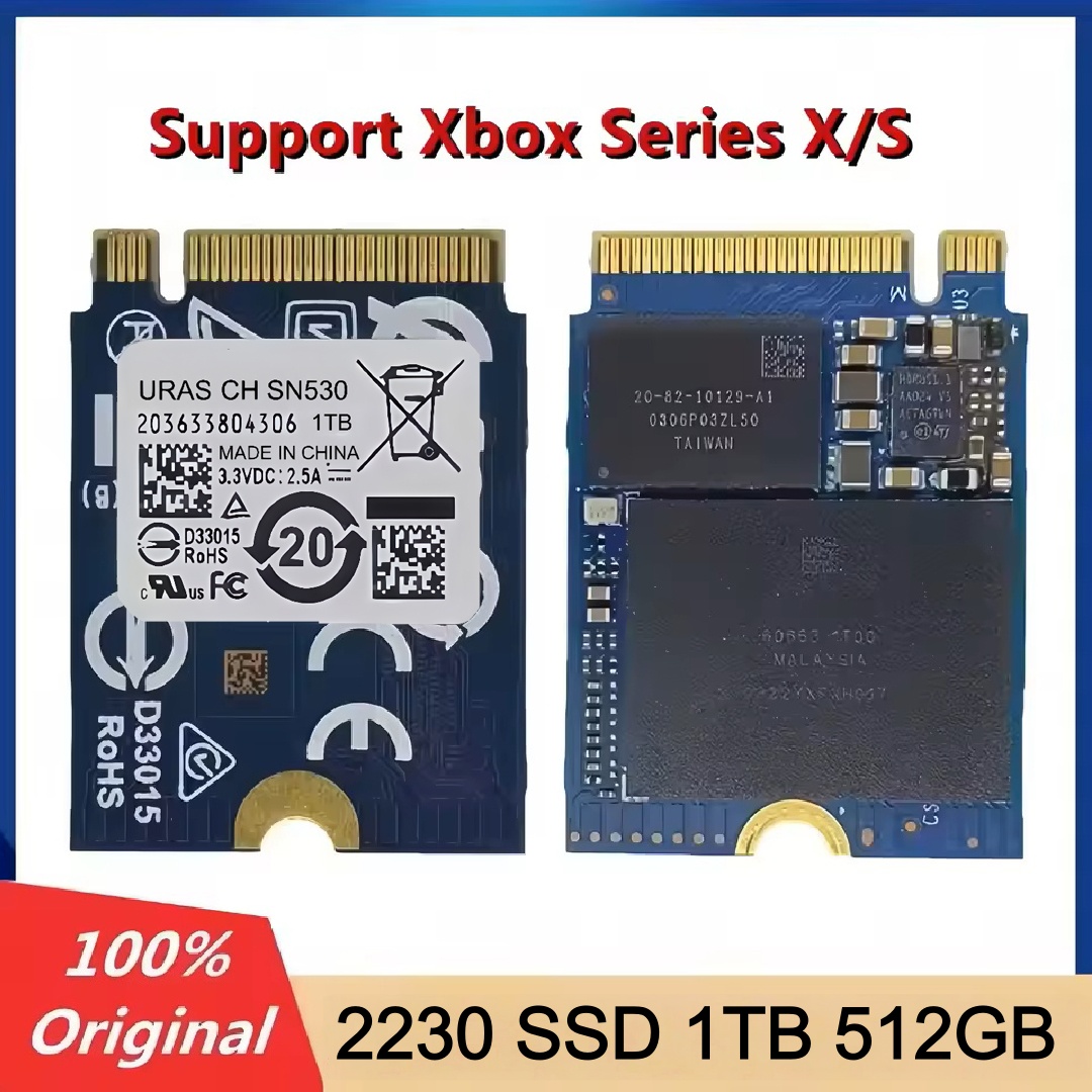 サポート Xbox シリーズ X/S 強化ゲーム CH SN530 /560 SSD 1TB 512GB M.2 PCIE 4.0X2 2230 ソリッドステートドライブオリジナル