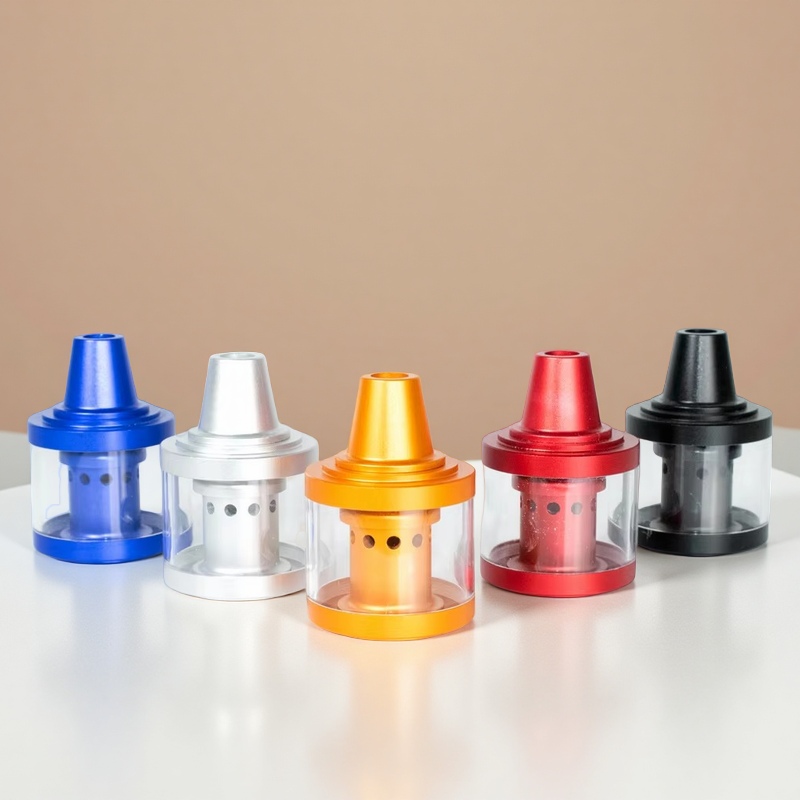 1 ピースアルミ合金オイル糖蜜キャッチャーシーシャフィルター透明水ギセルオイルコレクター気流スムーズ煙 Accesoires