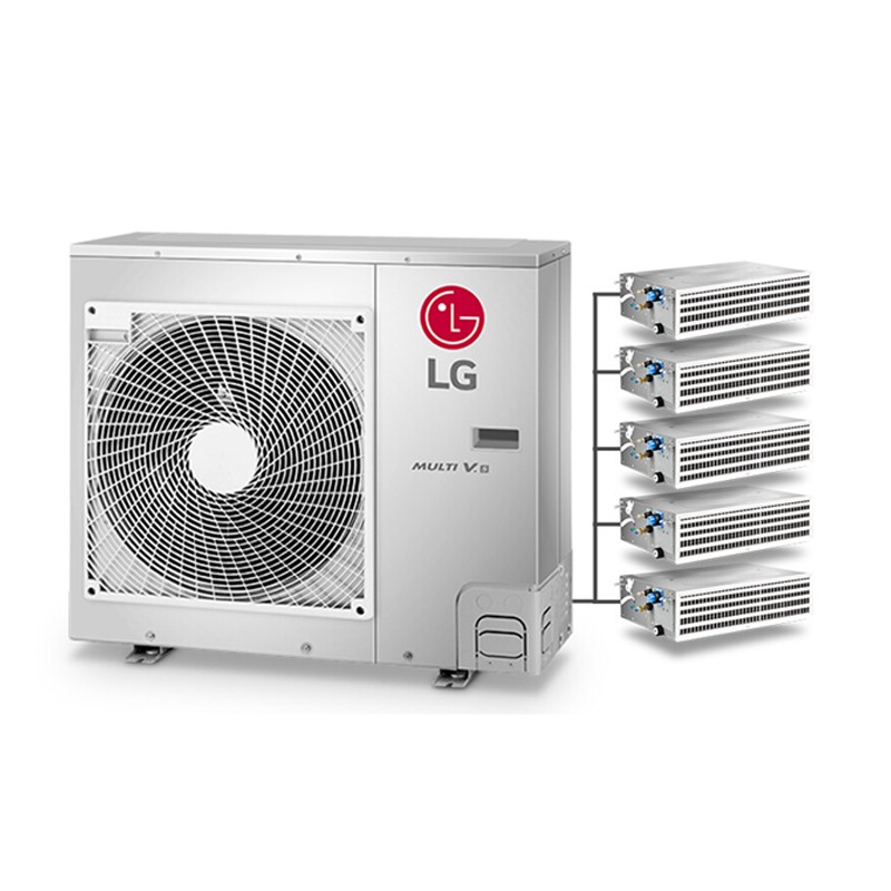 LG 36000 Btu R410a インバーター 5 ゾーン ミニ スプリット エアコン (冷却および加熱付き)