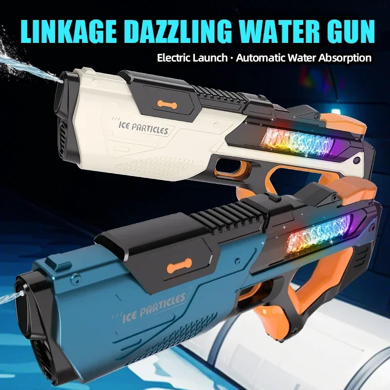 フル電気自動水貯蔵銃のおもちゃポータブル子供夏のビーチ屋外ファイトファンタジーおもちゃ子供のためのゲーム
