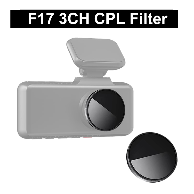 REDTIGER ダッシュカム F17 エリート / F17 3CH CPL フィルター HD レンズ防塵アンチグレア CPL フィルター