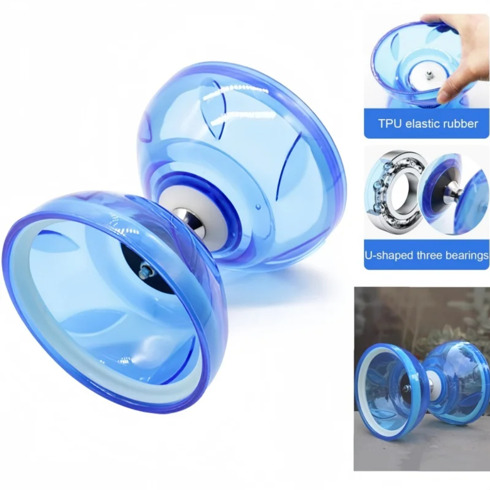 Portable Diabolo Chinese Yoyo Set Professional Fitness Gear For Adults Kids Family Outdoor Indoor Agility Exercise