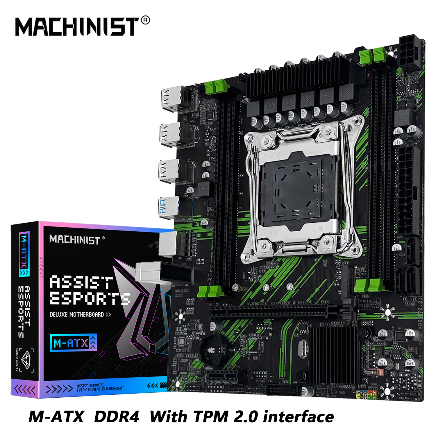 MACHINIST X99 PR9 X99 マザーボード サポート LGA 2011-3 Intel Xeon E5 V3