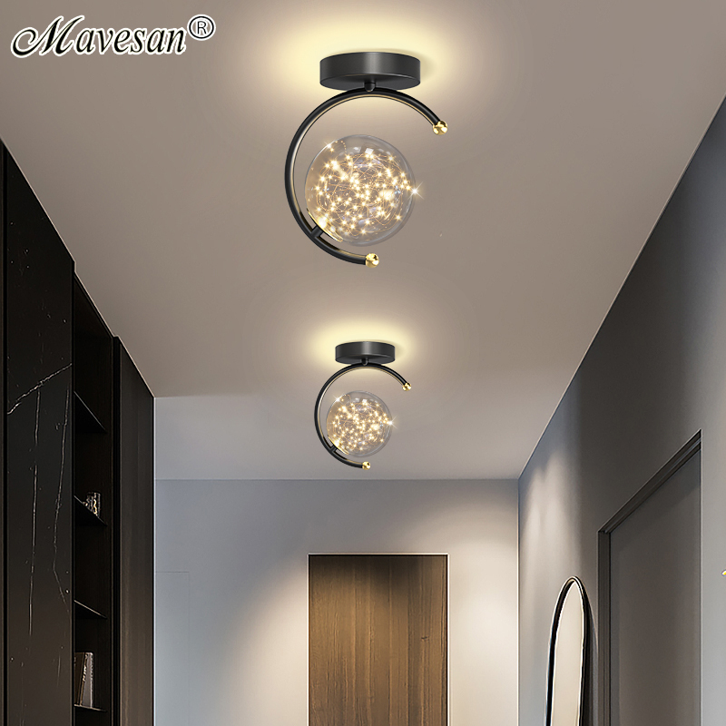 LED 天井シャンデリア通路寝室ダイニングルーム廊下廊下ギャラリーレストランコーヒーホールオフィス屋内ホームライト