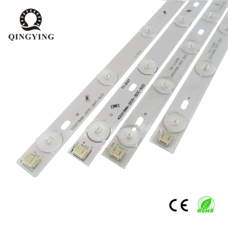 5-20 個 4 ワット 6 ワット 8 ワット高輝度 2835 LED バーライト LED チューブホワイト/ウォームホワイト天井ランプ用 60 度光学レンズ