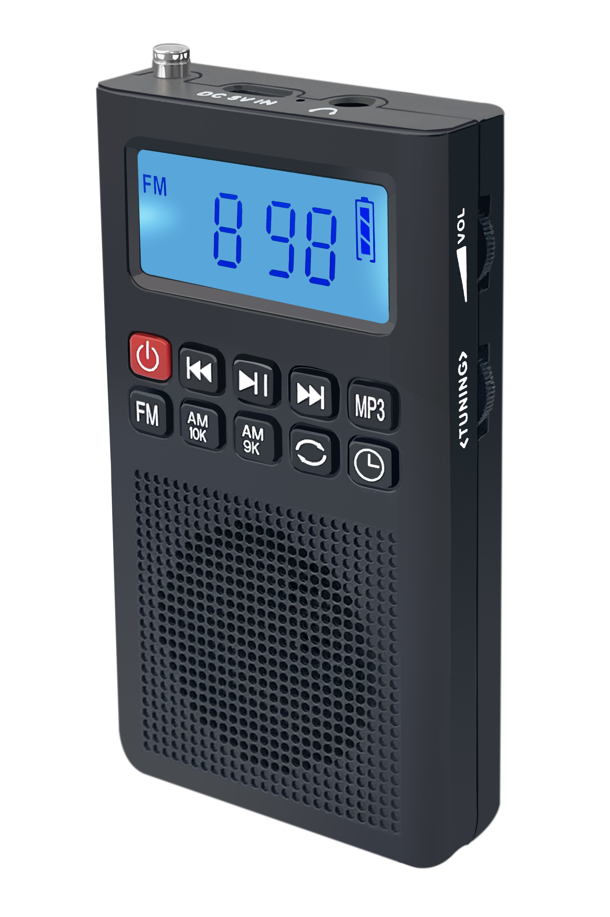 EONKO L-638 新しい多機能 AM/FM ラジオ MP3 プレーヤー スピーカー