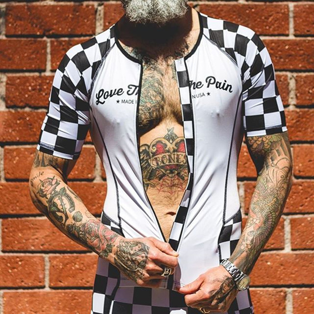 ラブザペインメンズサマーサイクリングジャージ半袖バイクシャツプロチーム自転車服ロードサイクリングトップスマイヨアパレル