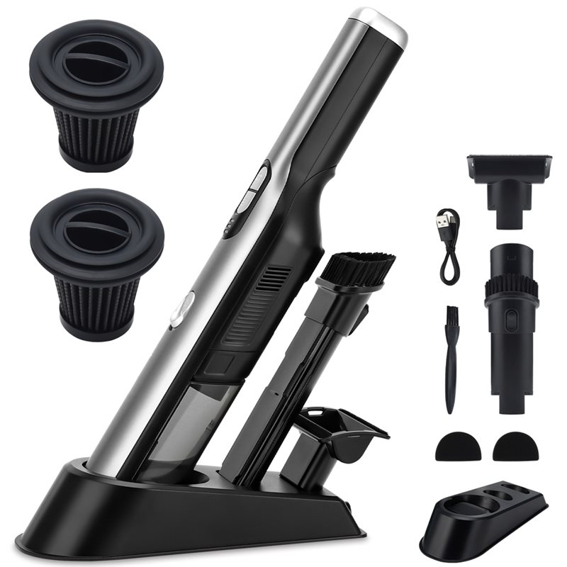 Handheld Vacuum Cordless, 18Kpa Car Vacuum With Brushless Motor, Charging Dock, Rechargeable, Portable Handheld Vacuum