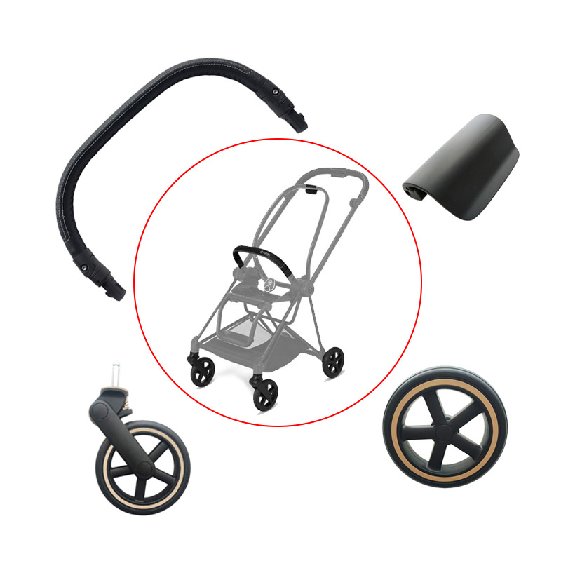 ベビーカーアクセサリーミオス 2/3 乳母車フロント後輪シートレンチバスケットカートシートアダプタ日よけクリップカップホルダーアムレスト