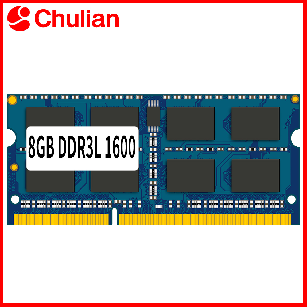 ノートパソコン用メモリ RAM DDR3L 1600MHz 8GB ノートパソコン用 RAM メモリ PC3-12800 1.35V 204ピン SODIMM AMDまたはINTELノートパソコン用