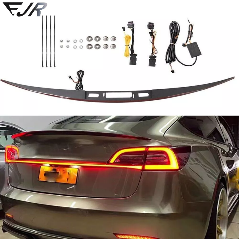 テールライト Model3 を通じて、ダイナミック テールライト ストリップがアップグレードされ、Tesla Y モデル用に変更されます。