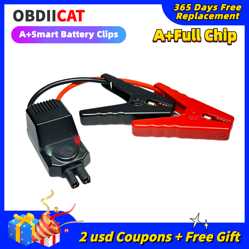 Hot clip cable for car jump starter With EC5 Plug Connector Emergency Lead Cable Battery Alligator Clamps Clip Car/Truck