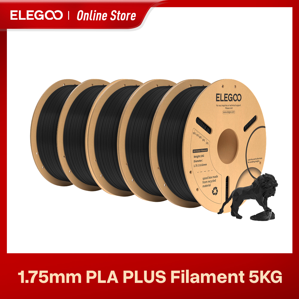 ELEGOO 10KG PLA フィラメント 1.75mm 3D フィラメント FDM 3D プリンタ用プラスチック 3D プリンタ用 Elegoo CZ/US