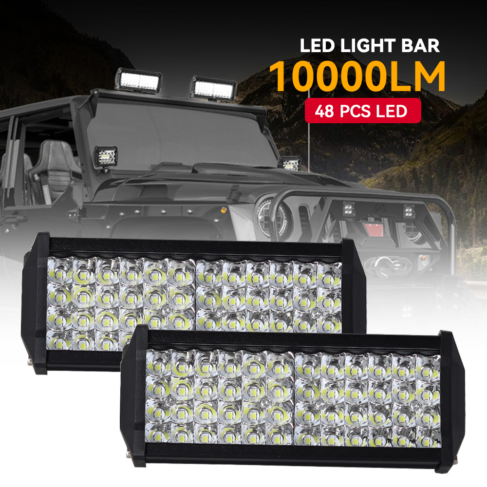 LED ワークライトバースポーツランプオフロード運転トラックカーアクセサリートラック車 SUV 4x4 ボートトラクター LED ヘッドライト