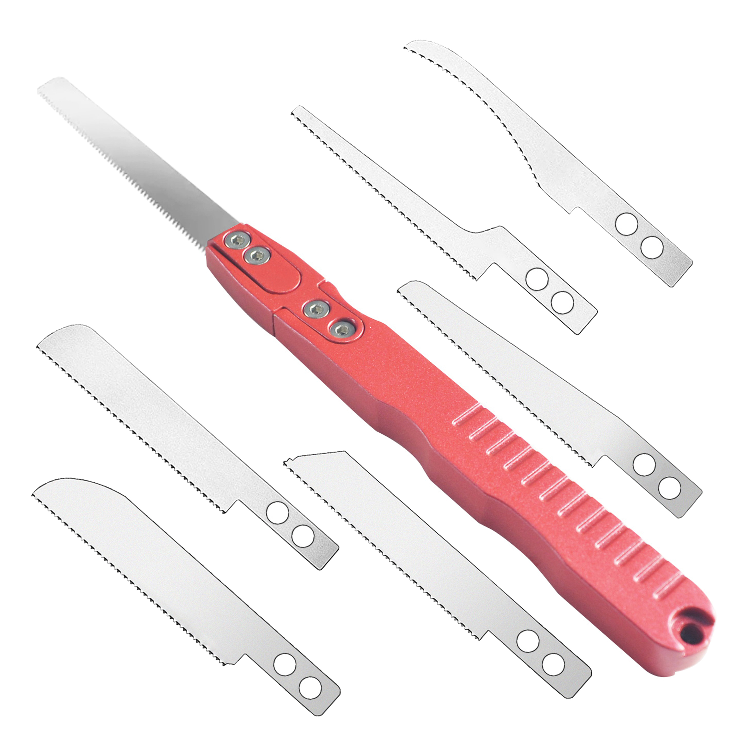 Joystar ミニハンドソーモデルクラフトツール 6 本の DIY クラフトブレード付き 手作り、トリミング、木の枝や枝の切断用