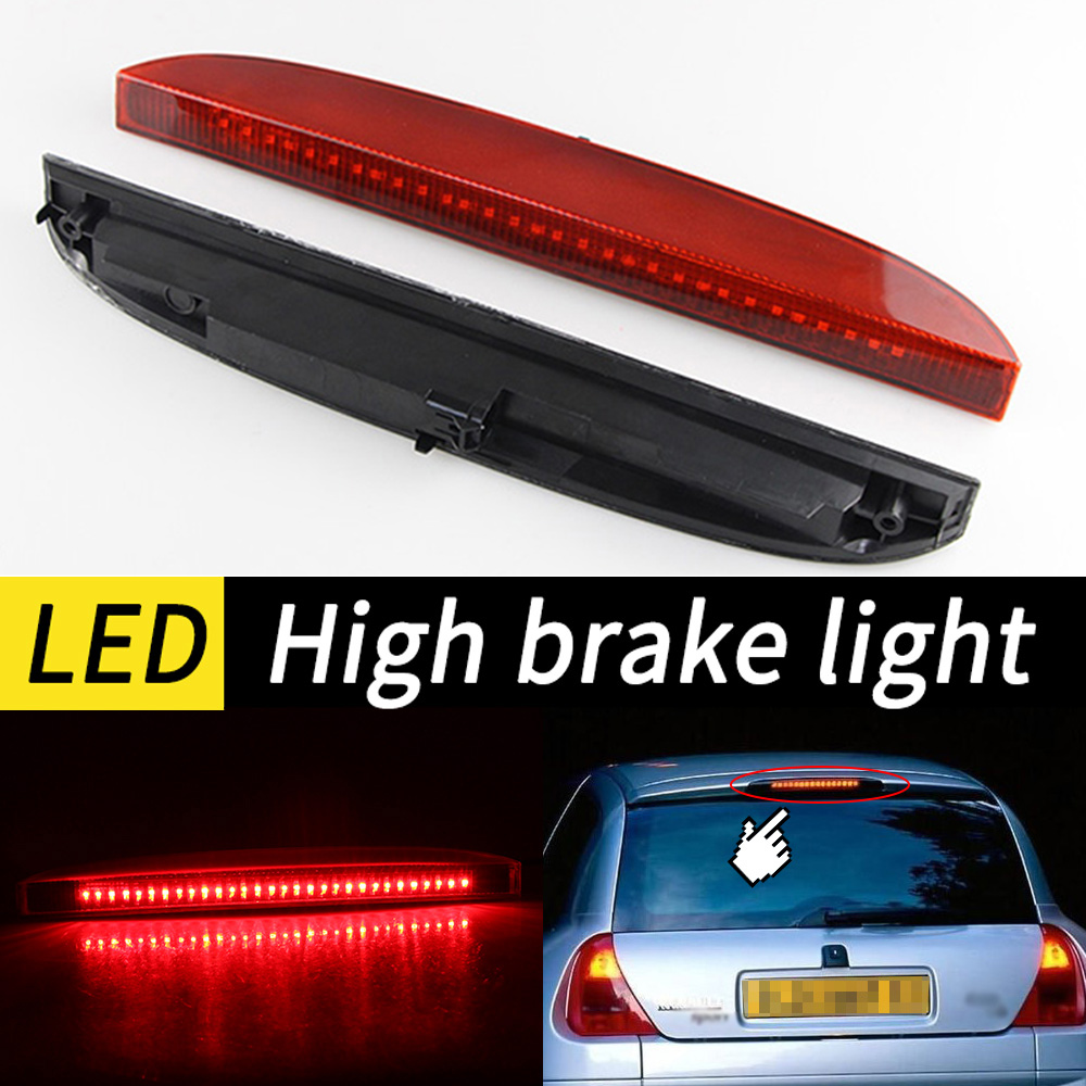 1 個 3rd ブレーキライトリア高レベルストップライト 7700410753 ブレーキ車 LED ルノークリオ MK2 MK3 1998 1999 2000-2014