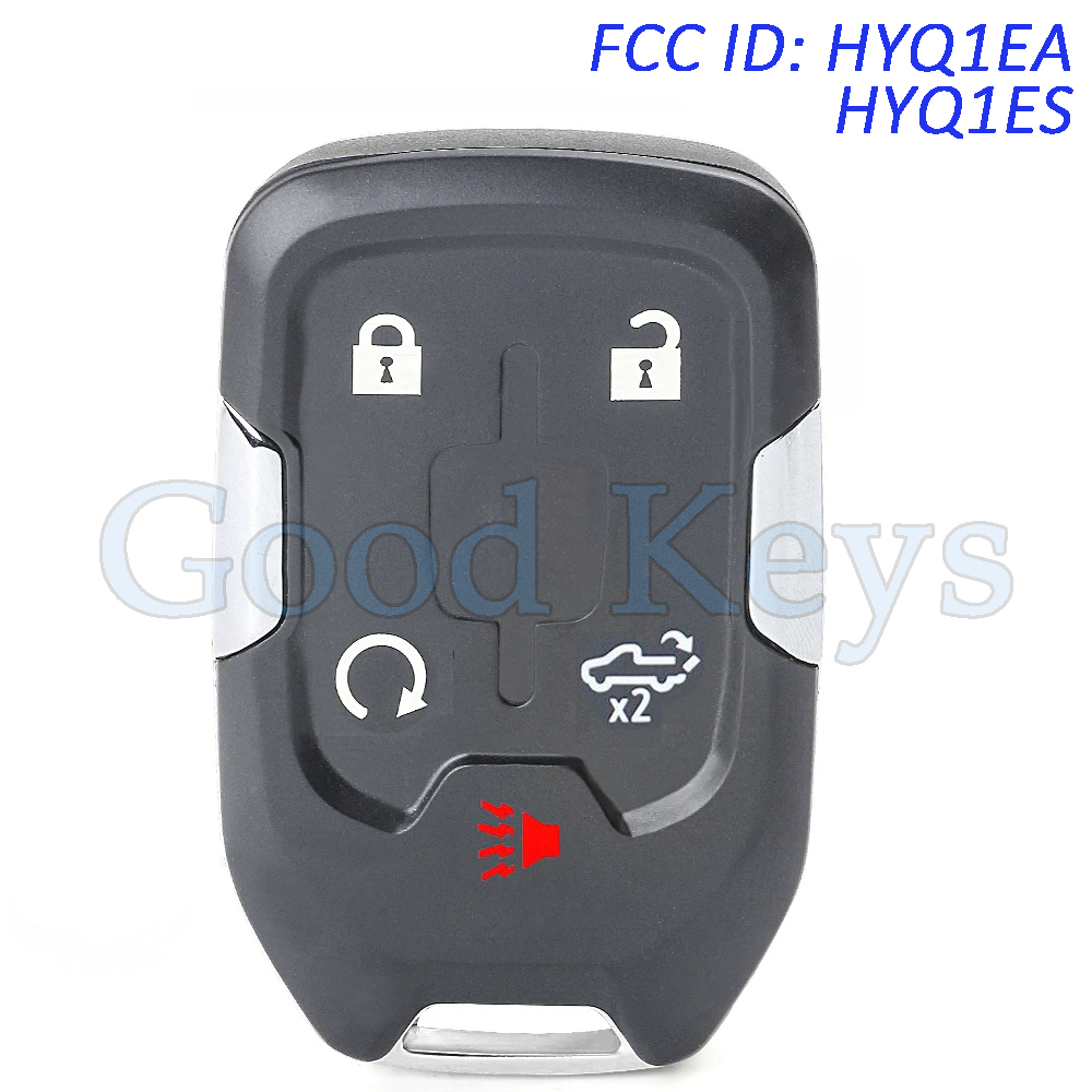 KEYECU HYQ1EA HYQ1ES リモートキーフォブ GMC シエラ 1500 2500 3500 シボレーシルバラード 1500 2500 3500 テールゲート/スターター