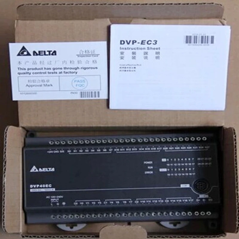オリジナル デルタ PLC プログラマブル コントローラー EC3 シリーズ DVP24EC00R3 DVP24EC00T3 DVP30EC00R3 DVP30EC00T3 DVP32EC00R3 DVP32EC00T3