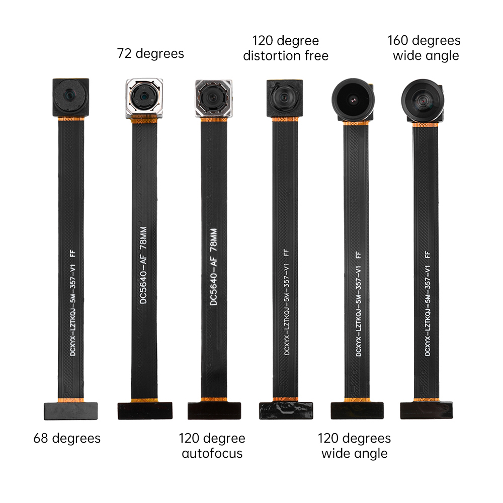 OV5640 Camera Module New 78MM Auto Focus AF High-definition 5 Million Pixels 68 72 120 160 Degree 24PIN DVP Interface