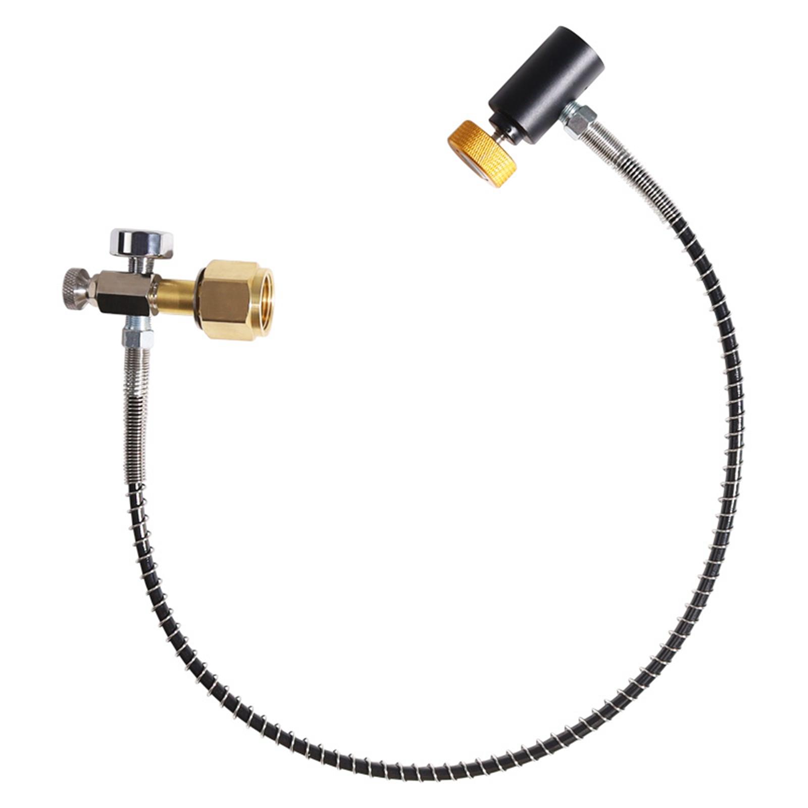 CO2 シリンダーリフィルアダプターアクセサリーデュアルバルブソーダメーカー TR21-4