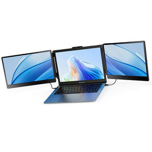 スピーカー付き14インチ1920*1080Pトリプルスクリーンプラグアンドプレイ折りたたみ式ポータブルモニターS2の工場直販