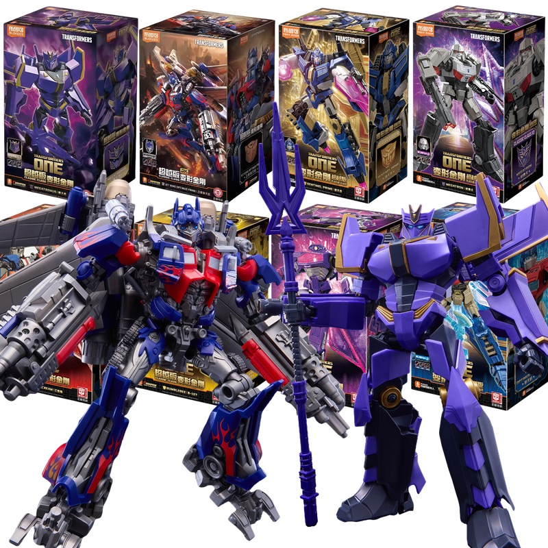 オリジナル Blokees トランスフォーマーオプティマスプライム堕落ショックウェーブビルディングブロックセンチネルプライムメガトロン災難映画おもちゃギフト