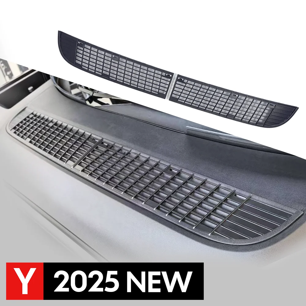 エアベントカバーテスラモデル Y ジュニパーモデル YL 2025 2026 吸気ベントグリル吸気保護エアフィルターアクセサリー