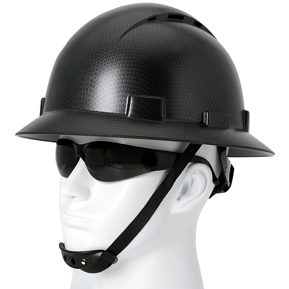 CE フルつばカーボンファイバー安全ヘルメット高品質 ABS 保護ヘルメット建設エンジニア高強度ワークキャップ ANSI
