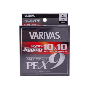 日本 VARIVAS PE 強力馬線 滑らか X9pe10 ルアー用編み込み釣り糸 300メートル