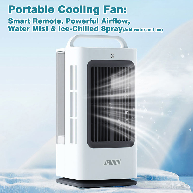 1700 ミリリットル 3-IN-1 ミニポータブル空気クーラーインテリジェントタッチコントロール 120 度スイングエアコン 3 スピード家庭用デスク