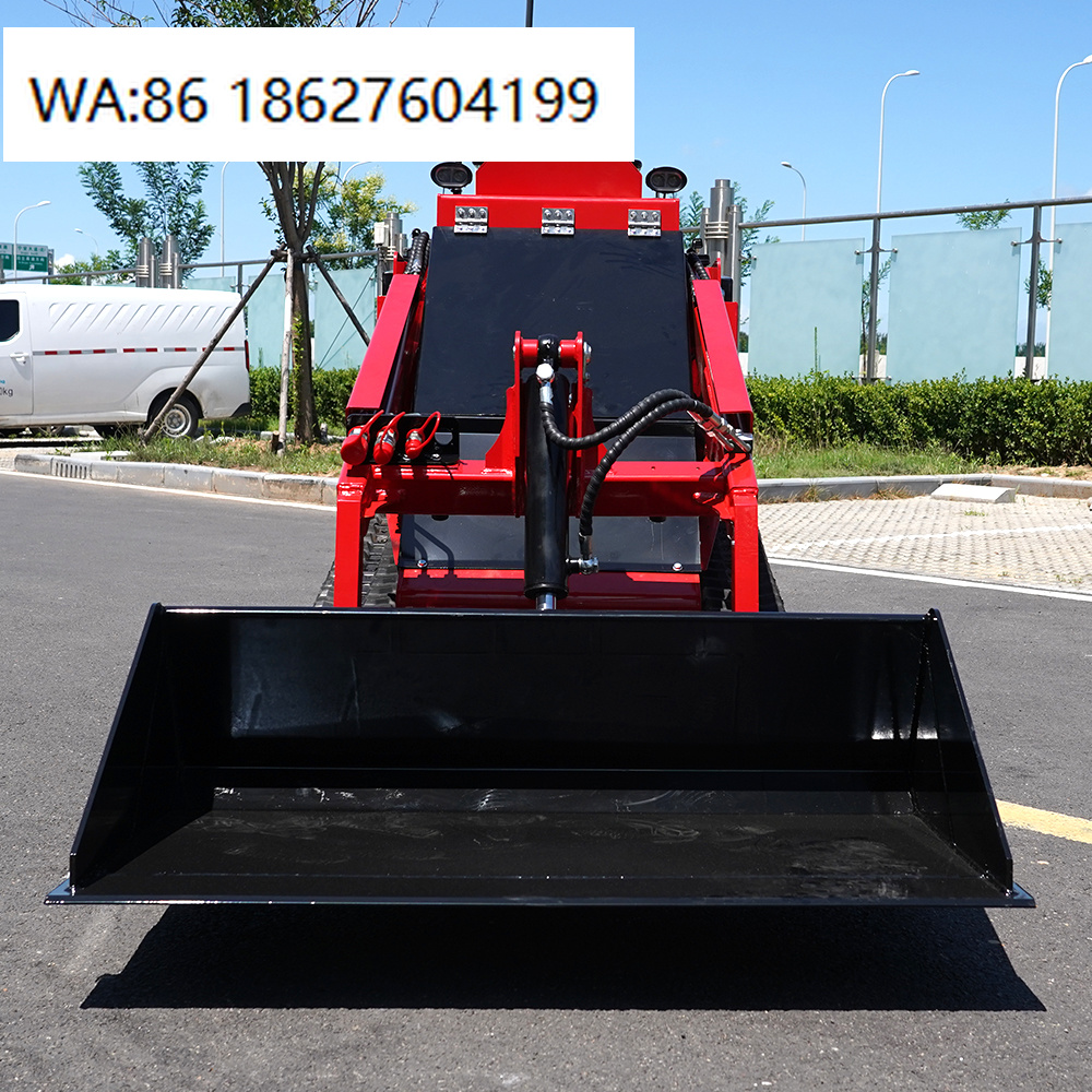 360kg 460kg 電動ミニクローラースキッドステアローダー林業マルチャーアタッチメント建設機械