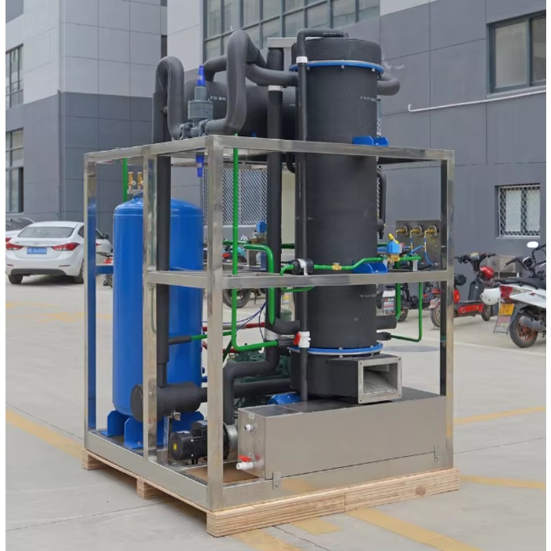 Customized 30 Tons Daily Tube Ice Making Industrial Equipment for Large Scale Commercial and Industrial Ice Production