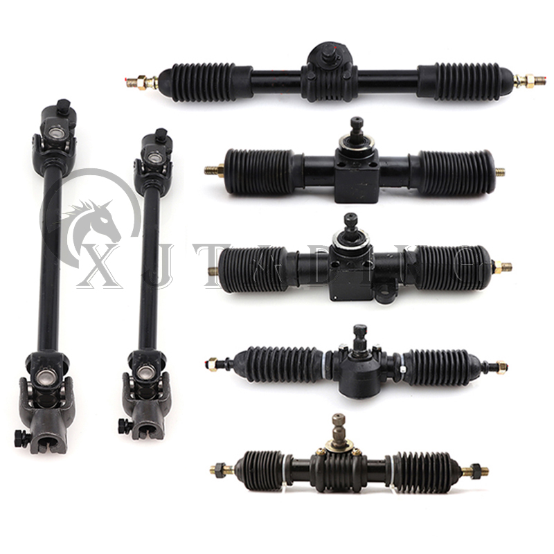 ゴーカート 300 ミリメートル 320 ミリメートル 420 ミリメートルパワーステアリングギアラックピニオン Assy DIY 中国 ATV カート UTV バギークワッドバイクアクセサリー