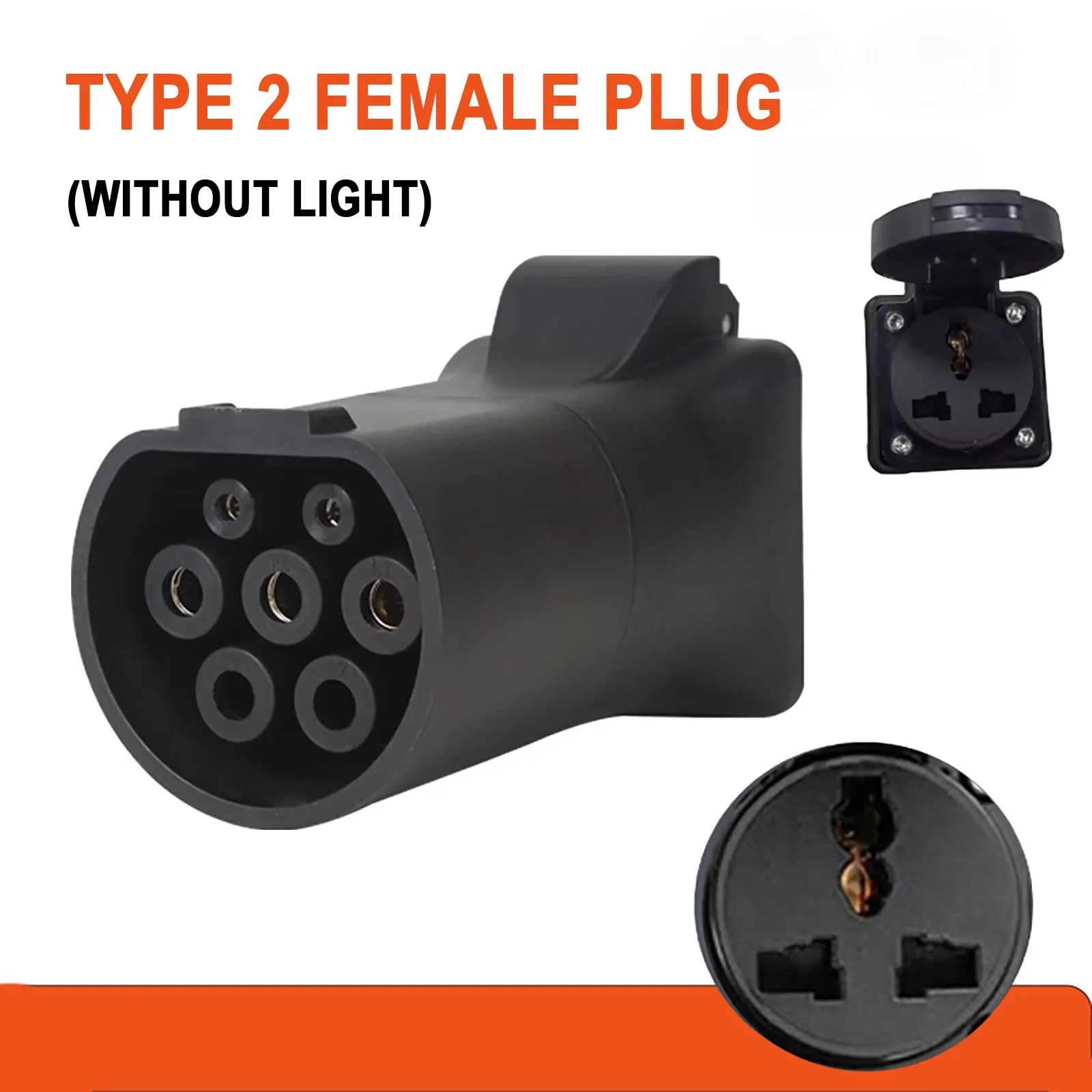 奇瑞 Jetour T2 トラベラー電源放電アダプタ 75Ω V2L タイプ 2 メス - Schuko/ユニバーサルソケット (車が V2L をサポートする必要があります)