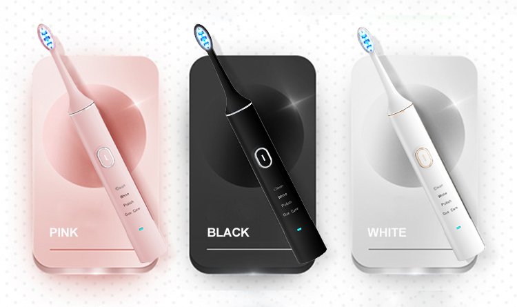 IVISMILE 歯科口腔ケアプライベートラベル歯ホワイトニング LED キット電動歯ブラシ付き