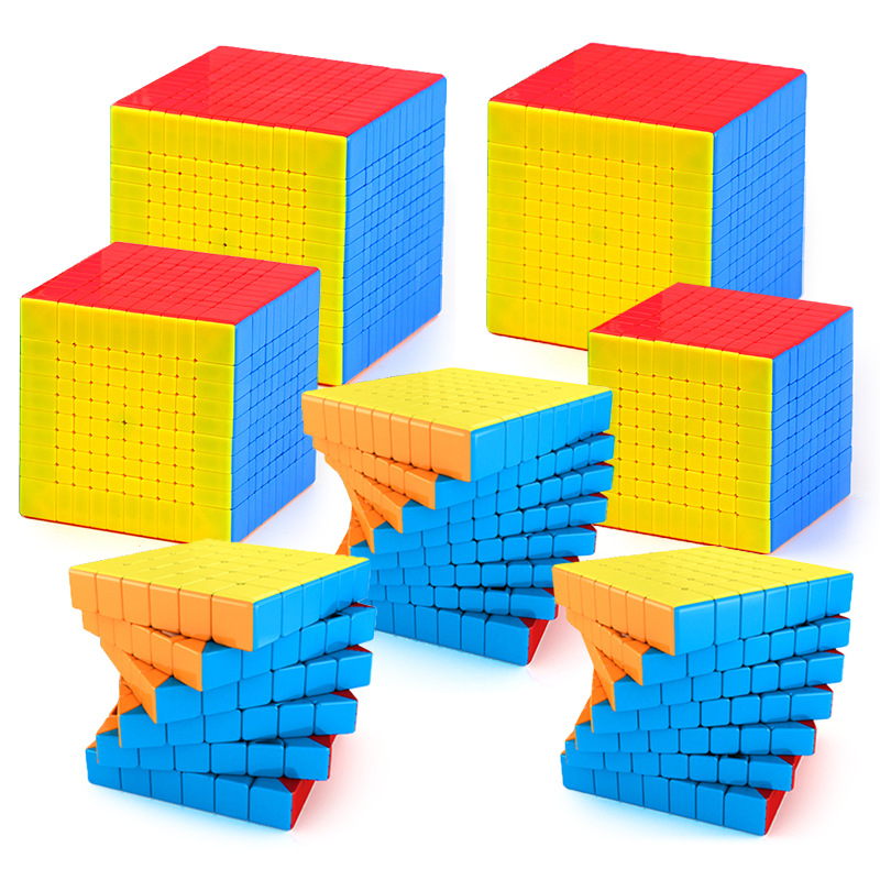 MOYU Meil​​ong 9x9 10x10 11x11 12x12 13x13 マジックキューブスピードパズルキューブおもちゃプロフェッショナルパズルキューボ MagicoToys スピードキューブ