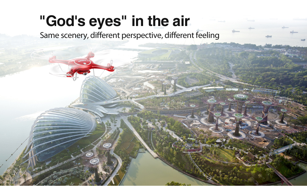 SYMA X5UW コントロール UAV ドローン Wifi リアルタイムカメラ HD 720P クアッドコプター 6 軸 4CH 2.4GHz RC ヘリコプター子供のおもちゃギフト