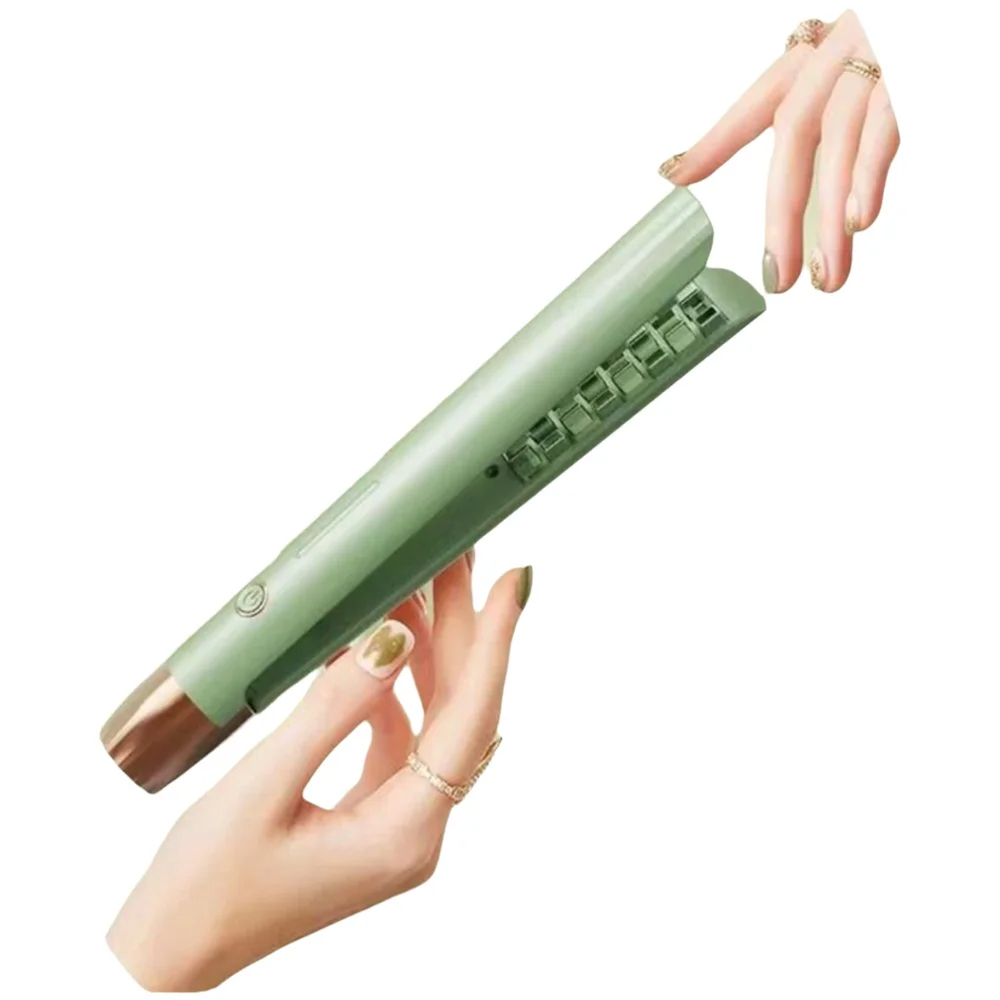 Professional Corrugated Plate Electric Hair Crimper Fluffy Heating Splint Curler Volumizing Hair Iron for Styling