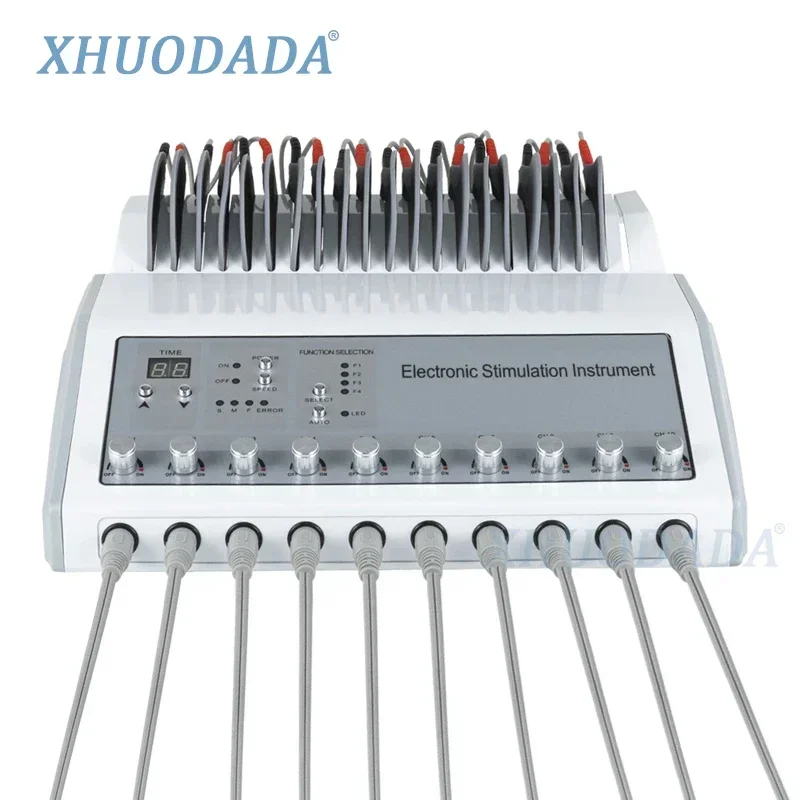 減量マシン ems 筋肉刺激装置電気刺激マシンロシア波 ems 電気筋肉刺激装置マッサージャー S871