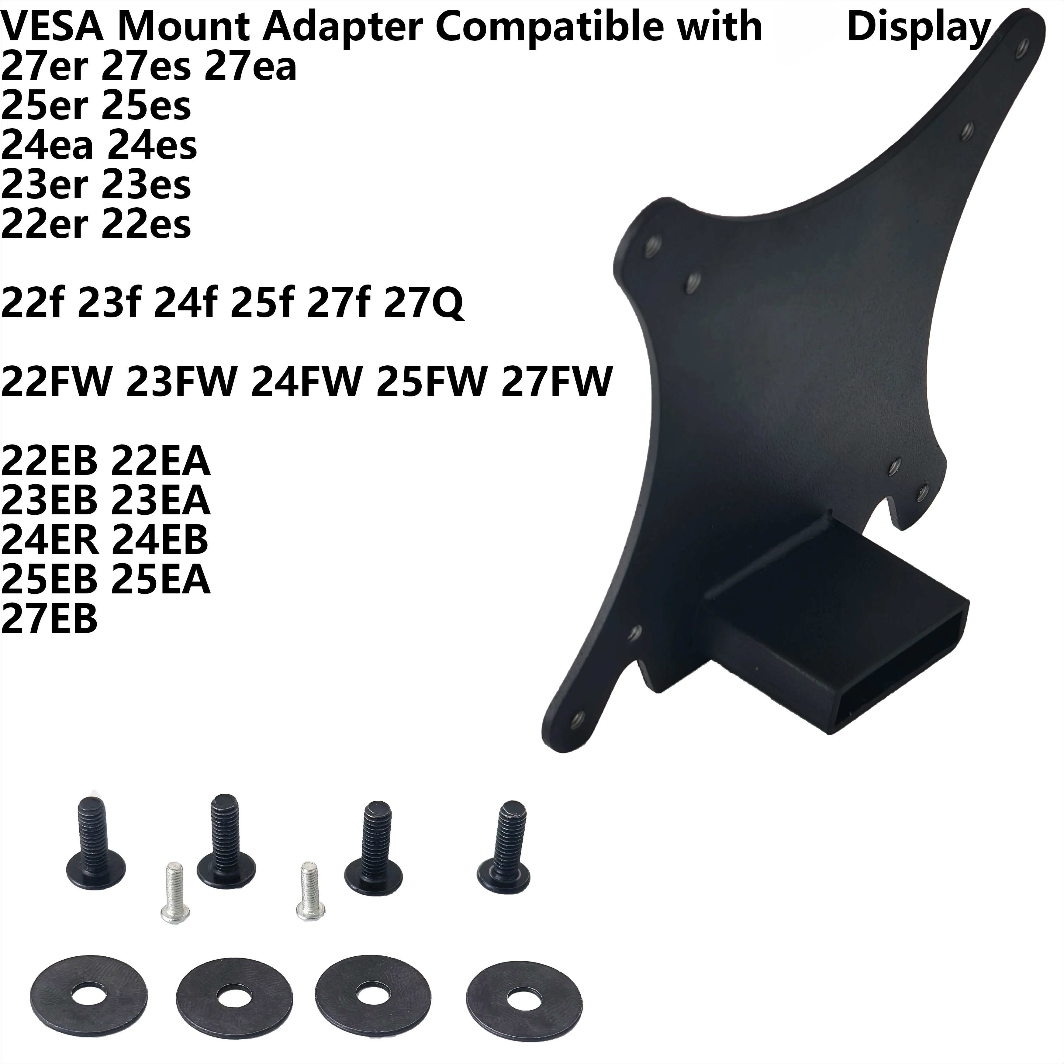 VESA ウォールマウントアダプター HP 21.5 23 24 25 27 インチ 22FW 23FW 24FW 25FW 27FW LED ディスプレイブラケットをアーム/デスクにマウント