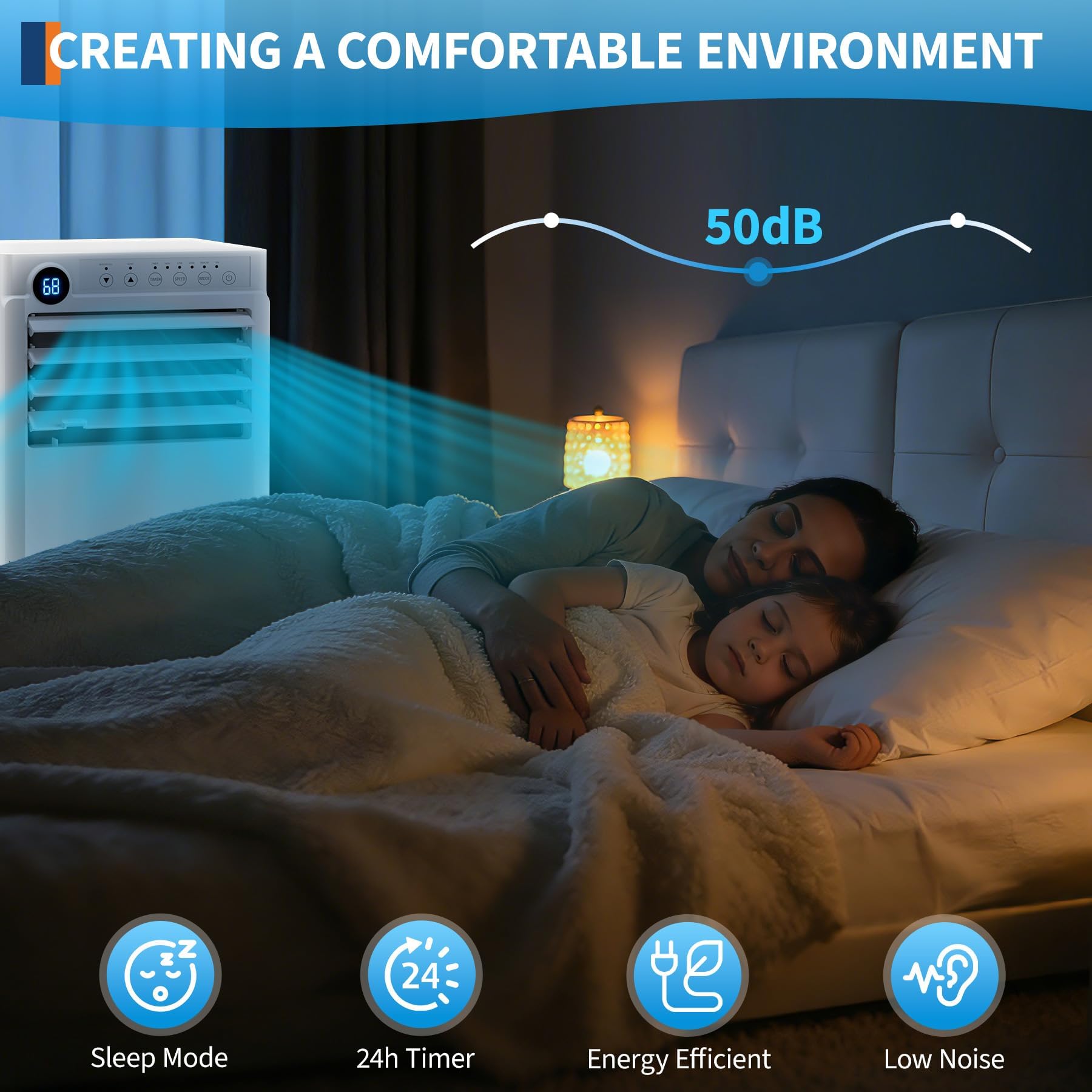 10000 BTU ポータブルエアコン 3 in 1 ポータブル AC ユニット、クールファンとドライモードウィンドウキットとリモコン付き 24 時間タイマースリープポータブルエアクーラー、最大 450 平方フィートの部屋用