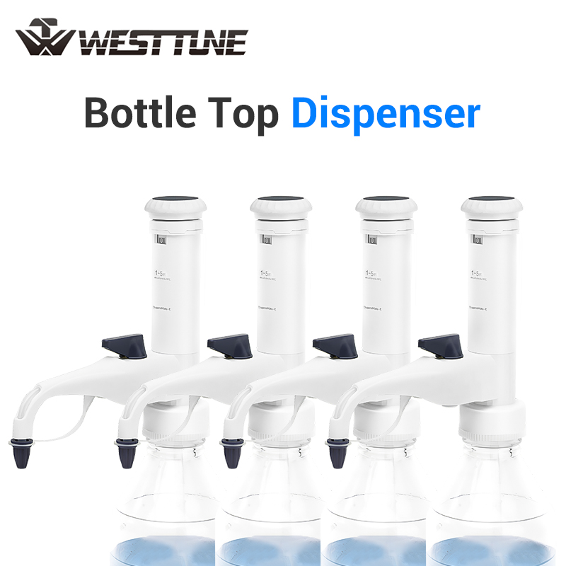 WESTTUNE ボトルトップディスペンサー調節可能な定量分析用ラボディスペンサー化学・科学研究用実験器具