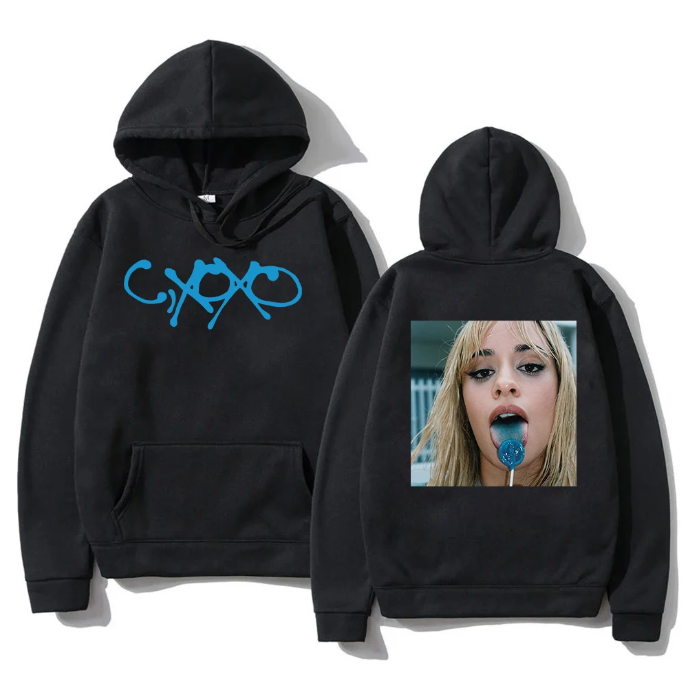 カミラカベロ新アルバム C XOXO パーカーおかしい男性パーカー原宿美的ユニセックスストリートフリースプルオーバースウェットシャツヴィンテージ